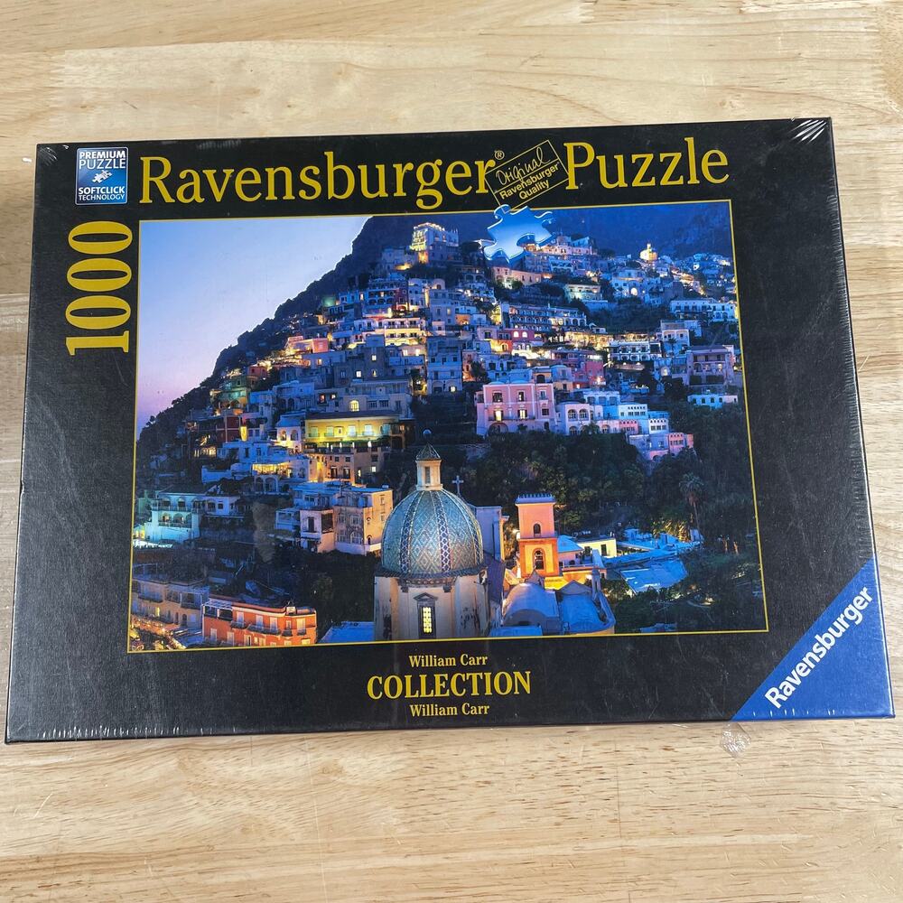 Ravensburger William Carr Colletion Puzzle Bella Positano Italy New 1000 Pieces